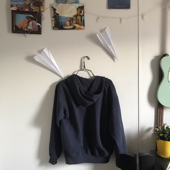 Champion Blue Zip Up Hoodie - Picture 4 of 4